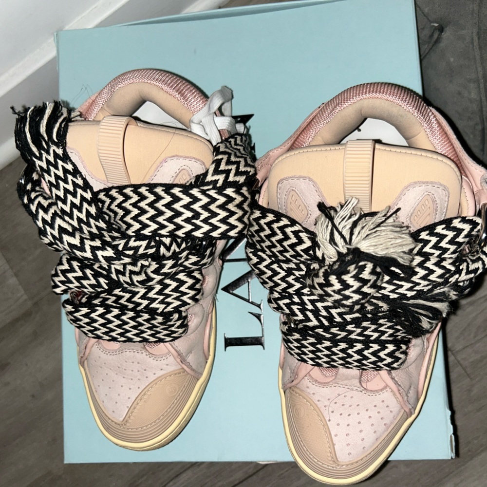 Authentic Lanvin Curb Sneakers